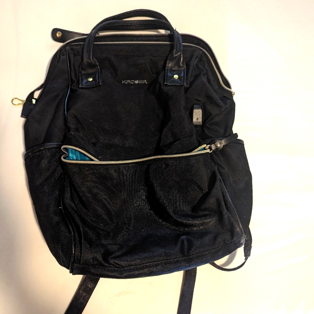 Black backpack